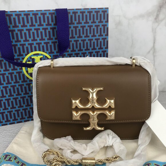 Tory Burch Handbags - NWT Tory Burch Small Eleanor Bag Brown